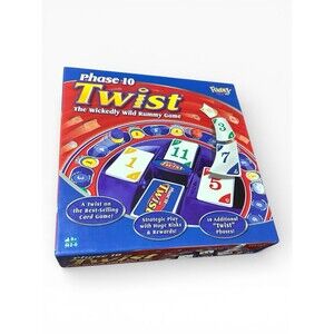 Phase 10 Twist The Wickedly Wild Rummy Game 2009 Fundex 100% Complete